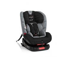 Brevi 533-277 Kimi Isofix Tt, Seggiolino Auto, Gruppo 0+/1/2 (0 - 25 Kg), Grigio Melange