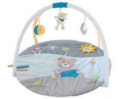 Bieco 37100910 Bambino soffitto avventura con Anton gli orsi, coperta del bambino con la barra giocattolo, palestra con giocattoli di peluche, stuoia del gioco per i bambini, multicolore