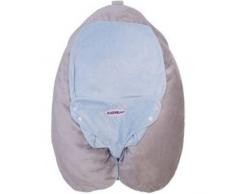 Candide cuscino per allattamento multire Lax sfoderabile – Soft Boa Blu/Grigio