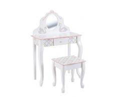 Fantasy Fields TD-12890A Tavolo da bagno Vanity Swan Lake Ballerina | Tavolo da toeletta per bambini, bianco/rosa