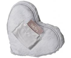 Little Giraffe - Cuscino decorativo per bambini a forma di cuore Luxe Tooth Fairy, colore: Argento