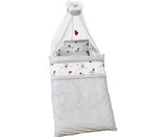 Roba 1492 V148 Adam & Eule Letto per Bambini, Set 4 Pezzi