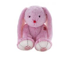 Rouge Kaloo - Peluche Coniglietto Rosa, 38 cm, K963554