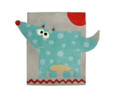 Nattiot - 209923 - Tappeto - Léon, Multicolore (Multico),