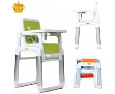 Star iBaby Pouch – seggiolone trasformabile in tavolino + sedia verde