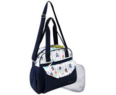 GMMH - Borsa fasciatoio, 2 pz, beige 2150