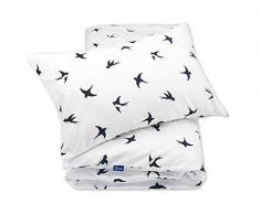 Pepi Leti 685843715474 - Biancheria da letto per bambini, motivo rondine, multicolore