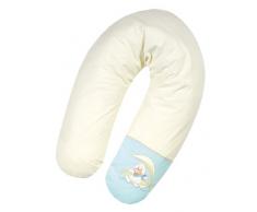 Julius Zöllner 4620419100 - Federa per cuscino da allattamento con applicazioni a forma di banana, circa 190 cm