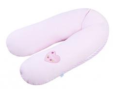 Julius Zöllner, Cuscino da allattamento con imbottitura in microperle, Rosa (rosa)