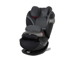 Cybex Gold Pallas S Fix Seggiolino Auto 2 in 1 con e senza ISOFIX, Bambini Gruppo 1/2/3/9-36 kg, dai 9 Mesi ai 12 Anni, Nero (Granite Black)