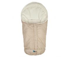 Altabebe AL2003-08 Nordic Sacco Termico Invernale per Seggiolino da Auto, Beige/Bianco, 0-12 Mesi