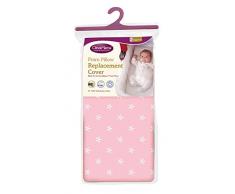 Clevamama 7533 Federa Sostitutiva per Cuscino per Carrozzina, Rosa