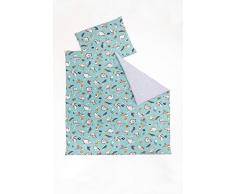 Linden 08604 - Lenzuola in jersey per bambini, 80 x 80 cm, colore: Verde