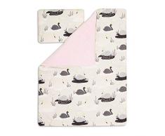 Fun with mum JUN-BLA-SET-L-SWA-PRI - Coperta per bambini, multicolore