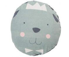 David Fussenegger 789051L7 JUWEL - Federa per cuscino, motivo: cane, 400 g, colore: Verde