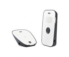 NUK 10256438 Eco Control Audio 500, Babyphone digitale con eco Mode e Full Eco Control, bianco