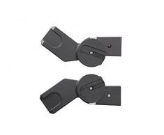 Cybex 515417004-Adattatore per seggiolino passeggino gemellare linea M Cybex, colore: nero