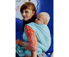 Little Frog 6450 - Fasciatoio in jacquard per neonati, taglia 6, 270 g, colore: Azzurro