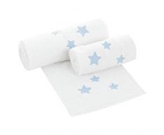 Set asciugamani per bambini, 3 pezzi, mod. Nova, colore: blu