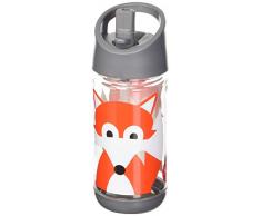 Borraccia 3 Sprouts - Contenitore per liquidi con cannuccia, 350 ml