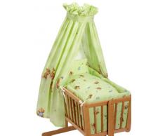 Julius Zöllner 5310118076 - colore verde set di biancheria per culla