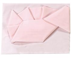 Andy & Helen 2/110 Lenzuolo Culla Tinta Unita, Rosa