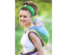 Little Frog 7011 - Fasciatoio in stoffa, motivoAura, taglia 7, 240 g, multicolore