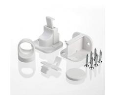 Serratura magnetica reale, 1 pezzo, sicurezza armadio e cassetto, da esperti di sicurezza per bambini, da incollare o avvitare.