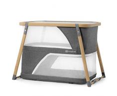 Kinderkraft Lettino Da Campeggio Sofi, Culla 4 In 1, Materasso Morbido, Per Bambini Da 0-15 Kg, Grigio, 107 X 63 X 71 Cm