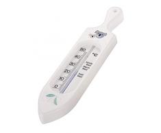 Rotho Babydesign Termometro da bagnetto, Da 0 mesi, Senza mercurio, Tenera stampa con koala, Bella Bambina, Bianco, 20057 0001 CR