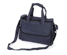 CHIC 4 BABY 415 52 - Borsa fasciatoio Comfort, colore: Blu navy