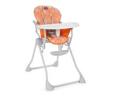 Chicco Pocket Meal Seggiolone, Happy Orange