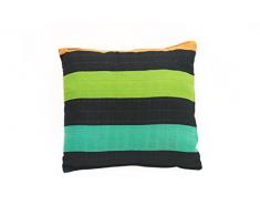 Cuski, Cuscino a righe per bambini dai 18 mesi in su, Nero