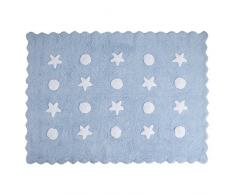 Happy Decor Kids HDK-102 Tappeto Lavabile, Blu