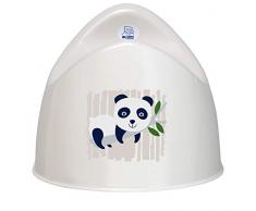 Rotho Babydesign Vasino bio panda, 100% biodegradabile, Organic white (Bianco)