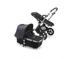 Bugaboo Camelon 3 plus, carrozzina e passeggino 2 in 1, nero/steel blue