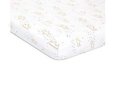 Fun with mum BED-SHE-M-LOV-PEN - Lenzuolo con angoli, misura M, multicolore