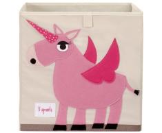 3 Sprouts Cubo Portaoggetti - Contenitore