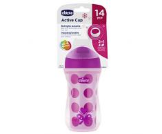Chicco 6981100050 Active - Tazza con bordo rigido, parete isolante