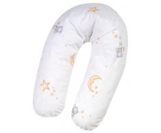 Julius Zöllner 4620016011 - Federa per cuscino da allattamento Juri Natura Banana, circa 190 cm