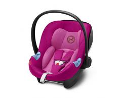 Cybex Gold Aton M i-Size Seggiolino, senza SensorSafe, per Bambini da 45 cm a 87 cm, Massimo 13 kg, Fancy Pink