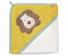 Fehn, Asciugamano Da Bagno con cappuccio, In Cotone, Per Neonati E Bambini dai 0 Mesi