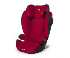 Cybex Silver Seggiolino Auto per Bambini Solution M-Fix SL Scuderia Ferrari, per Auto con e senza ISOFIX, Gruppo 2/3/15-36 kg, da 3 fino a 12 Anni ca., Racing Red