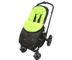 Coprigambe/Cosy Toes compatibile con passeggino Quinny Zapp Xtra e Zapp/Buzz/Moodd lime