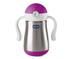 Chicco Tazza Inox, 220 ml, Rosa
