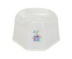 Bébé-Jou 601840 - Vasino, motivo uccellino, colore: Bianco perlato