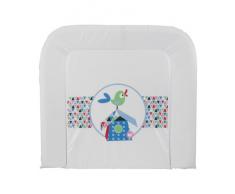 Bébé-Jou 680240 cuscino modello a Spirale 3 K, bianco con stampa corona per bici