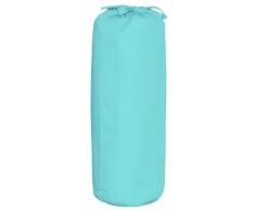 TAFTAN HD-00 - Lenzuolo in cotone con angoli elasticizzati, 40 x 80 cm, colore: Turchese