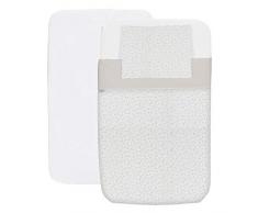 Chicco Next2Me Set Culla con Piumino, 4 Pezzi, Light Grey