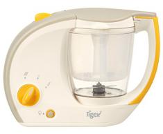 Tigex 80890528 Robot da Cucina, Bianco/Giallo